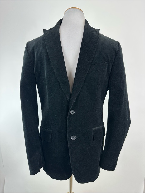Banana Republic Other - Banana Republic Black Corduroy Tailored Fit Blazer Size 40S